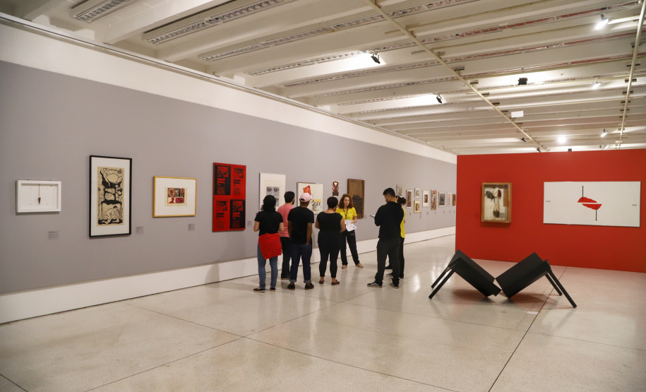 Público do MON aumenta 38% no mês de julho. Foto: José Fernando Ogura/AEN