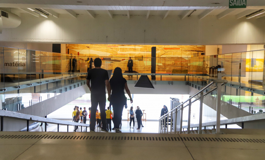 Público do MON aumenta 38% no mês de julho. Foto: José Fernando Ogura/AEN