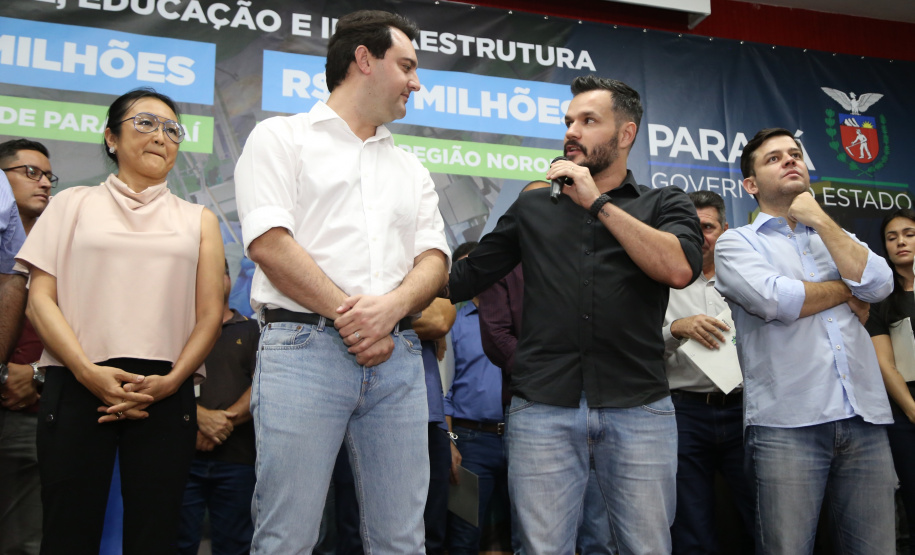 O governador Carlos Massa Ratinho Junior autorizou nesta quinta-feira (12) a liberação de cerca de R$ 20,9 milhões para a ampliação do atendimento da Santa Casa de Paranavaí. Do total, R$ 19,6 milhões são para aquisição de equipamentos para a nova ala do hospital, a Unidade Morumbi. O restante será usado na construção da área que receberá o laboratório de Análises Clínicas do complexo. Foto: José Fernando Ogura/AEN