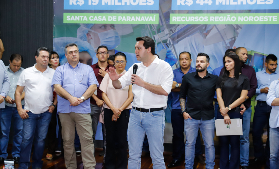 O governador Carlos Massa Ratinho Junior autorizou nesta quinta-feira (12) a liberação de cerca de R$ 20,9 milhões para a ampliação do atendimento da Santa Casa de Paranavaí. Do total, R$ 19,6 milhões são para aquisição de equipamentos para a nova ala do hospital, a Unidade Morumbi. O restante será usado na construção da área que receberá o laboratório de Análises Clínicas do complexo.
