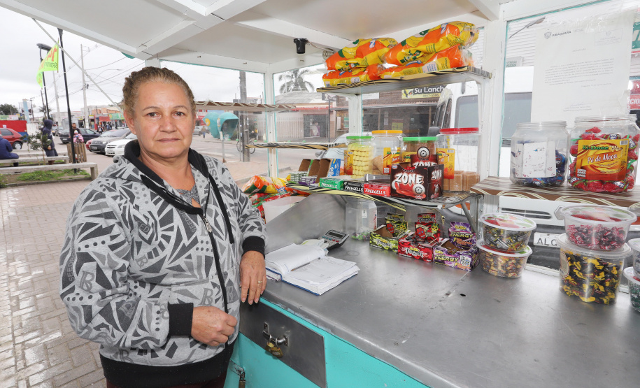 Escola Segura - Vanilda Cordeiro, pipoqueira.Piraquara, 13-09-19.Foto: Arnaldo Alves / AEN.