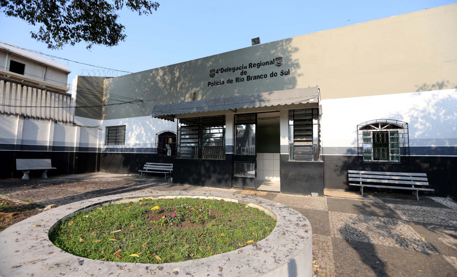 Delegacia de Rio Branco do Sul. Foto: Geraldo Bubniak/AEN