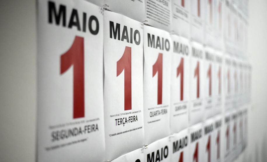 Montagem da 14ª  Bienal Iinetrnacional de Arte Comtemporâneade Curitiba no Museu Oscar Niemeyer(MON).Curitiba, 16 de setembro de 2019.Foto: Kraw Penas/SECC