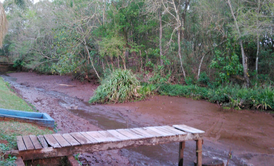 Sanepar fará limpeza do canal do Rio Alivio em Assis Chateaubriand. Foto: Divulgação/Sanepar
