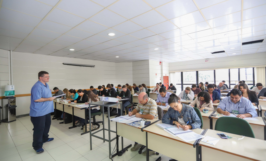 SEAP - Curso para os novos servidores.Curitiba, 10-09-19.Foto: Arnaldo Alves / AEN.