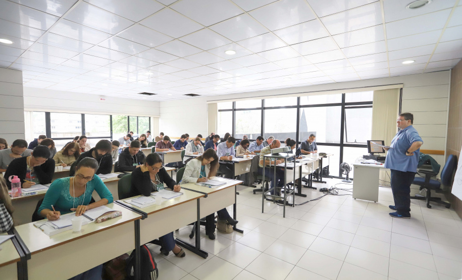 SEAP - Curso para os novos servidores.Curitiba, 10-09-19.Foto: Arnaldo Alves / AEN.