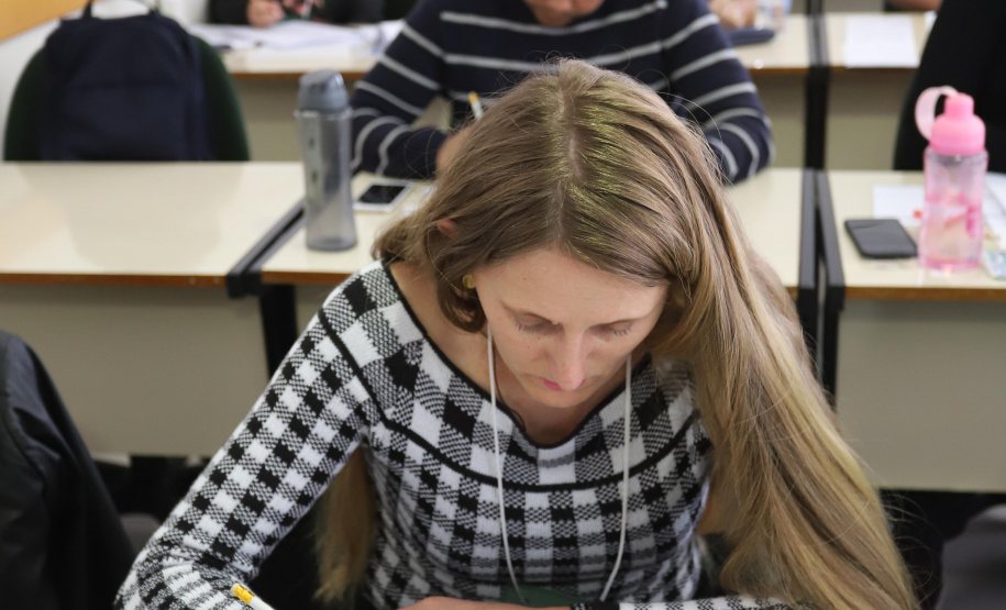 SEAP - Curso para os novos servidores.Curitiba, 10-09-19.Foto: Arnaldo Alves / AEN.