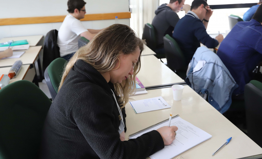 SEAP - Curso para os novos servidores.Curitiba, 10-09-19.Foto: Arnaldo Alves / AEN.