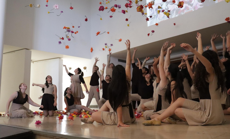 Grupo de dança do Colégio Estadual do Paraná faz turnê no interior do estado. Foto:Divulgação Dancep