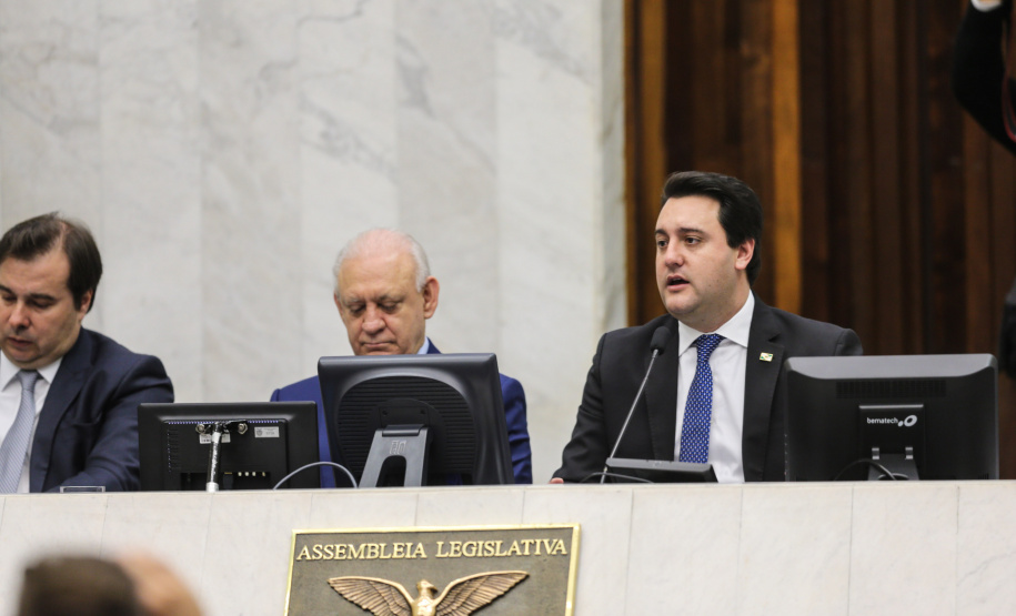 O governador Carlos Massa Ratinho Junior participa nesta segunda-feira (23), participou da audiência da Câmara dos Deputados para discutir com deputados federais e estaduais o novo marco regulatório das PPPs, concessões e fundos de infraestrutura