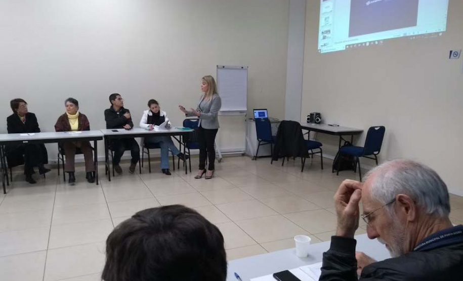 O diretor-presidente da Sanepar, Claudio Stabile, apresentou nesta segunda-feira (23) ao Conselho de Desenvolvimento Econômico de Ponta Grossa a nova proposta de contrato de programa da companhia para o município. A apresentação ocorreu em reunião ordinária do conselho.Foto: Divulgação/Sanepar