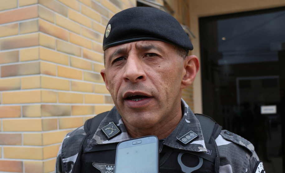 Curitiba, 23 de setembro de 2019. Aula inaugural Curso de Operações táticas Verticais. Foto: entrevista Ten Cel Barros.