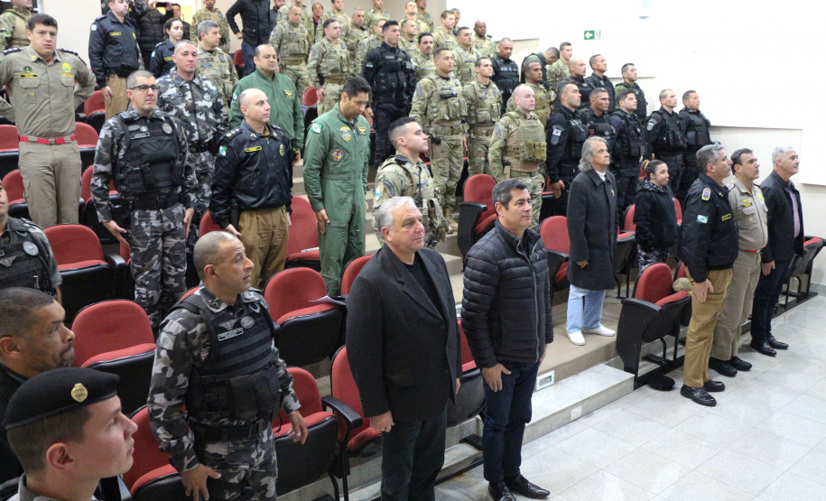 Curitiba, 23 de setembro de 2019. Aula inaugural Curso de Operações táticas Verticais.