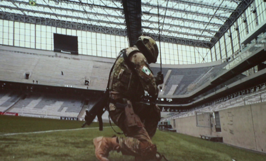 Curitiba, 23 de setembro de 2019. Aula inaugural Curso de Operações táticas Verticais.