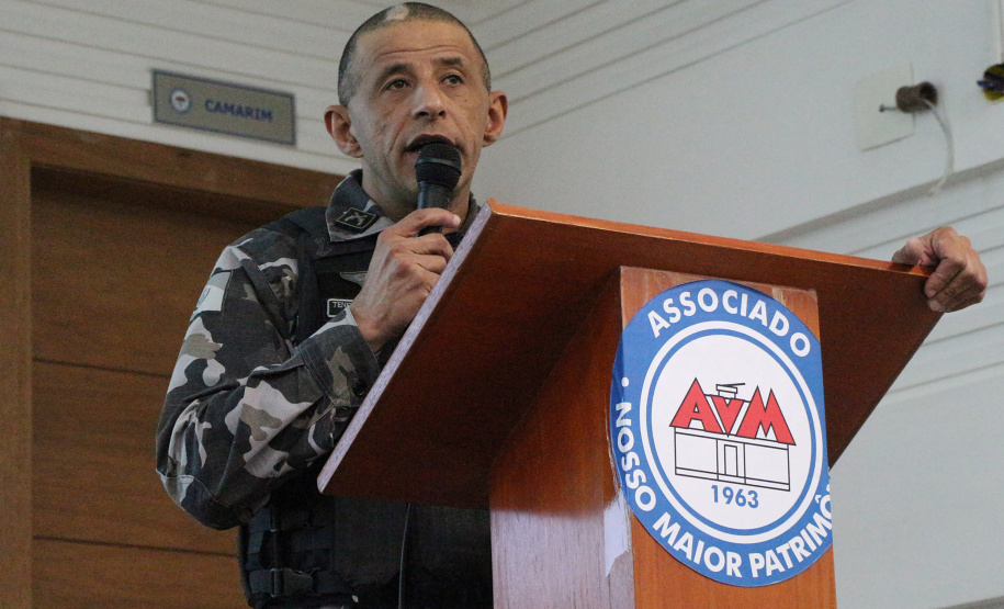 Curitiba, 23 de setembro de 2019. Aula inaugural Curso de Operações táticas Verticais.  Foto: discurso Ten Cel Barros.