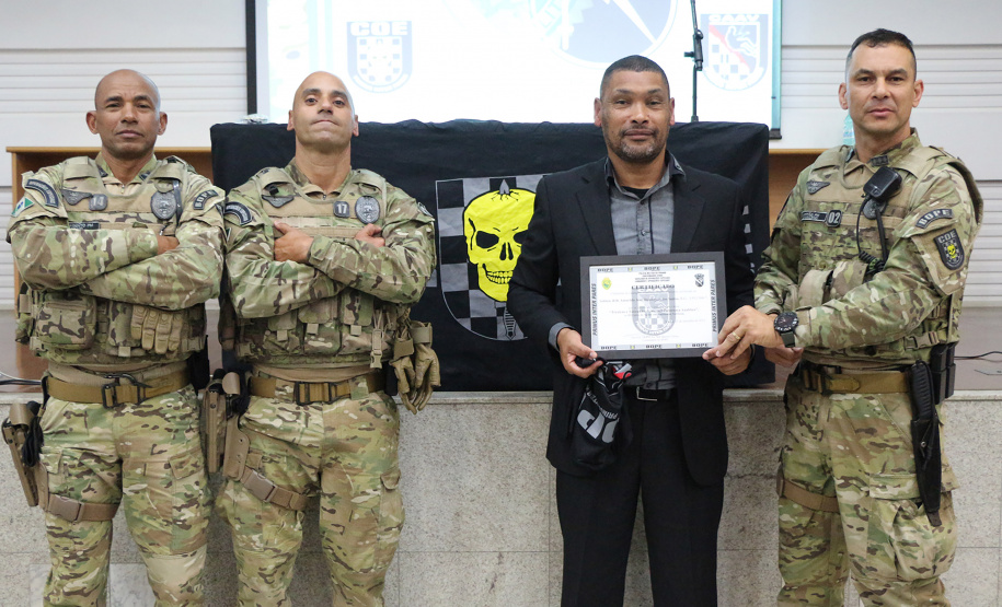 Curitiba, 23 de setembro de 2019. Aula inaugural Curso de Operações táticas Verticais.