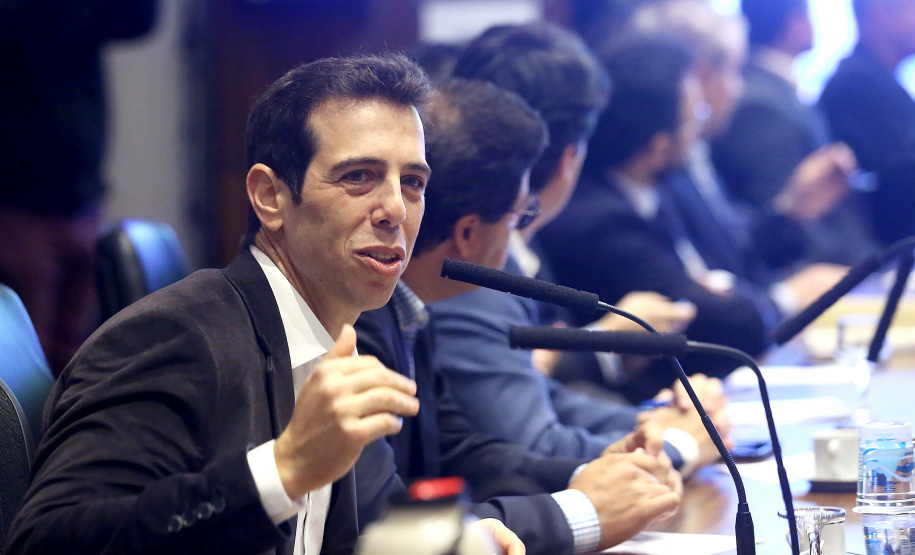 Governador Carlos Massa Ratinho Junior em reunião com o secretariado. Curitiba,24/09/2019 Foto:Jaelson Lucas / AEN