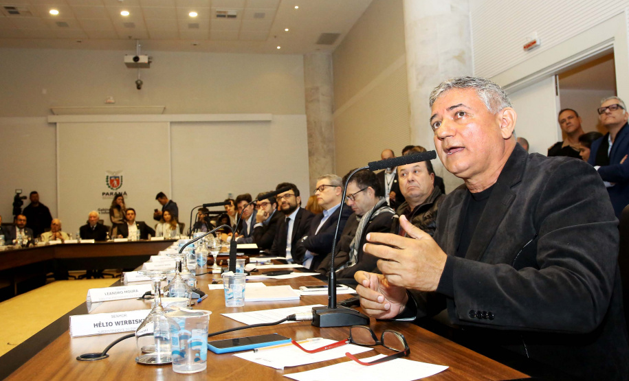 Governador Carlos Massa Ratinho Junior em reunião com o secretariado. Curitiba,24/09/2019 Foto:Jaelson Lucas / AEN