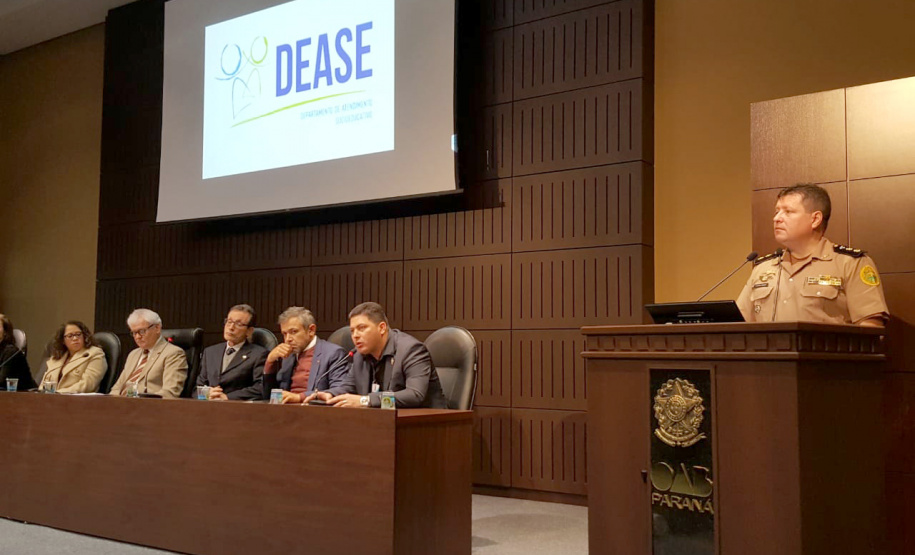 Acontece até esta quinta-feira (26), em Curitiba, o Seminário Anual Estadual de Internação Provisória para capacitação de servidores que atendem a medida cautelar de internação provisória nos Centros de Socioeducação e Casas de Semiliberdade