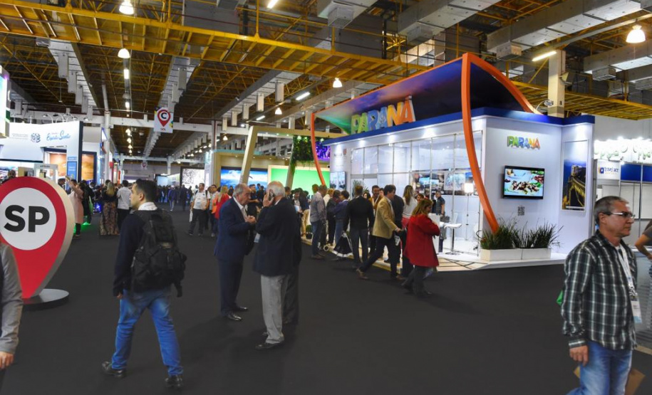 Paraná participa da maior feira de negócios e turismo do Brasil. Foto: Denis Ferreira Netto/SEDEST