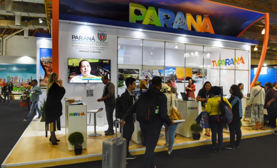 Paraná participa da maior feira de negócios e turismo do Brasil. Foto: Denis Ferreira Netto/SEDEST