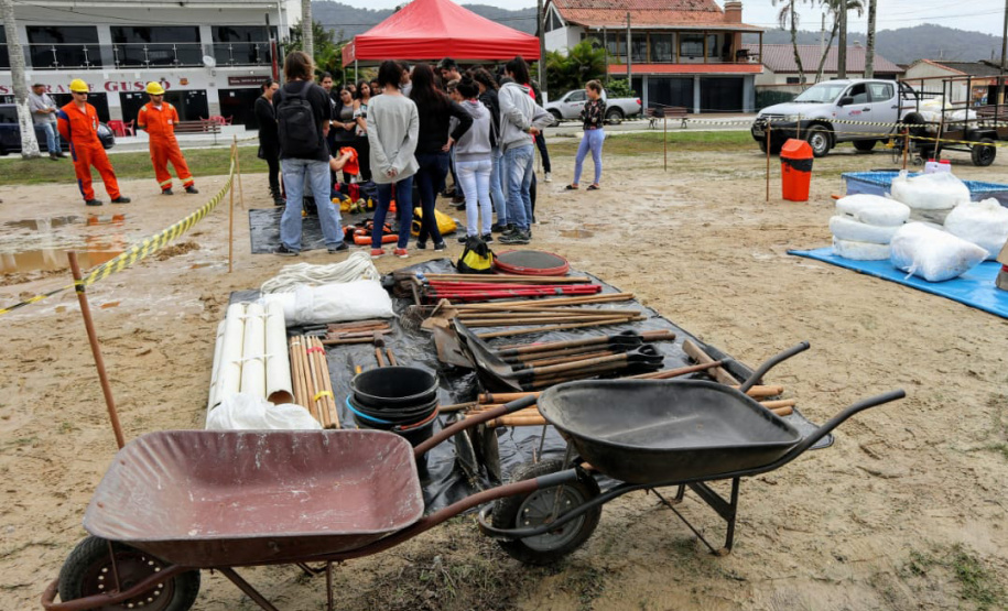 Portos formam agentes ambientais voluntários. Foto: Divulgação/Portos do Paraná