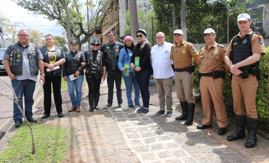 Curitiba, 25 de Setembro de 2019. Blitz Educativa Semana Nacional do Trânsito.