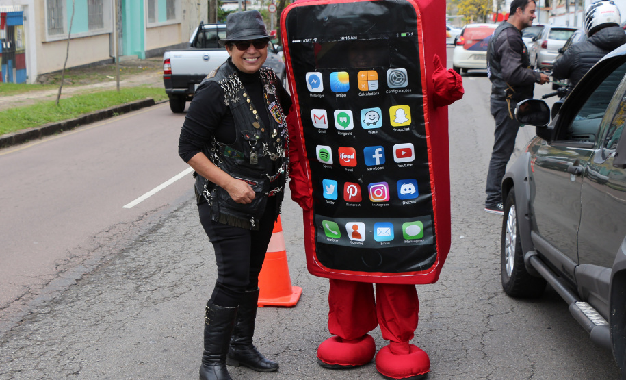 Curitiba, 25 de Setembro de 2019. Blitz Educativa Semana Nacional do Trânsito.