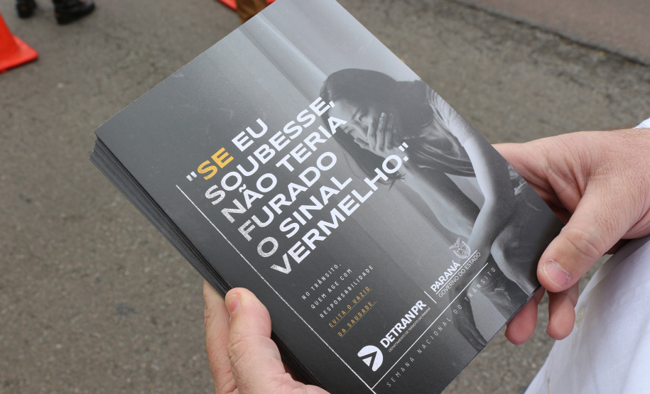 Curitiba, 25 de Setembro de 2019. Blitz Educativa Semana Nacional do Trânsito.