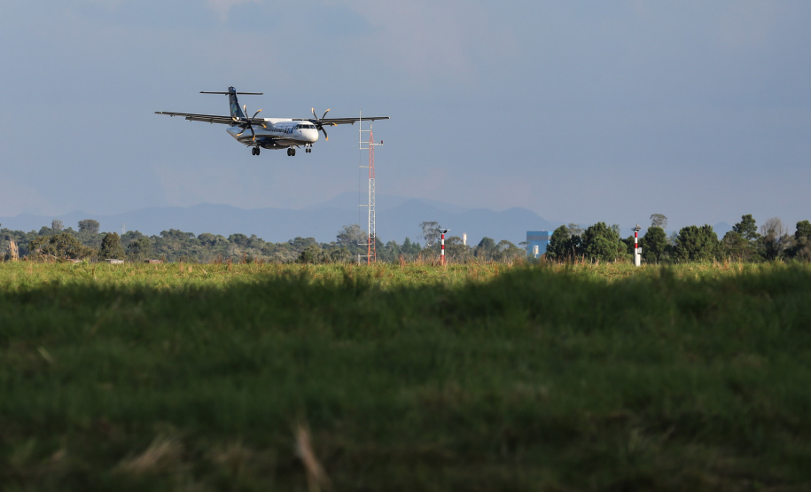 Incentivo do Estado amplia oferta de voos domésticos e internacionais Foto: Geraldo Bubniak/ANPr
