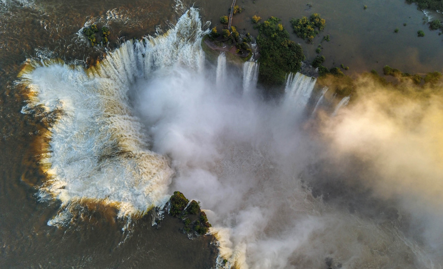 04/2019 - Foz do Iguaçu - Cataratas Foto: José Fernando Ogura/AEN