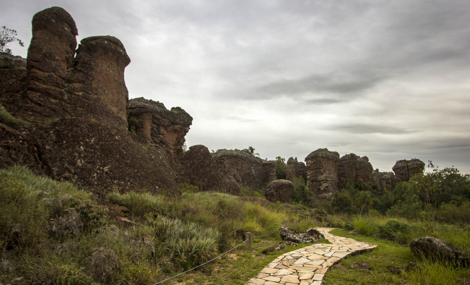 Parque Estadual Vilha Velha. Ponta Grossa, Foto: Pedro Ribas/Arquivo/AEN
