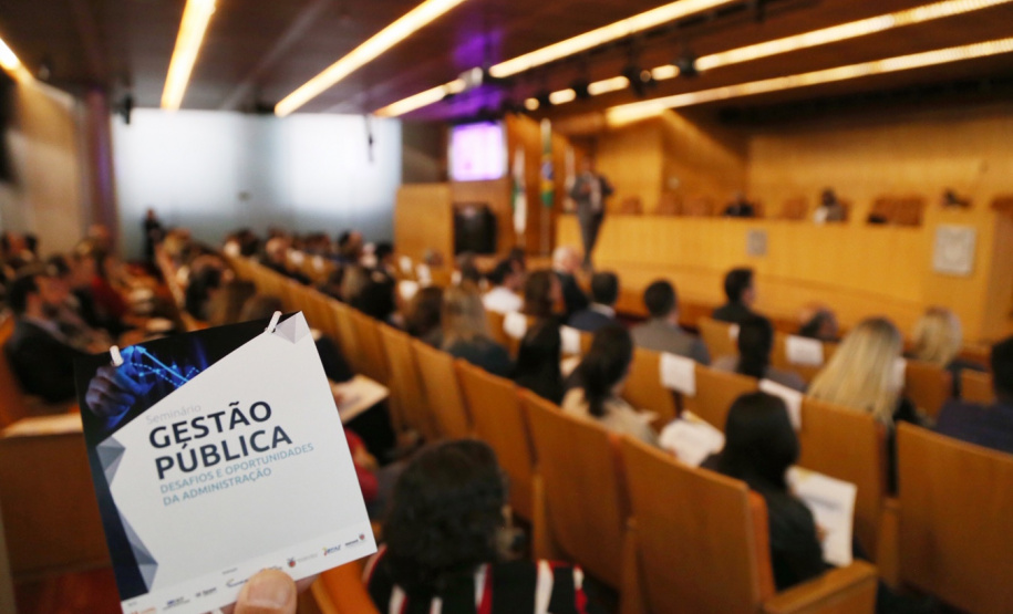 Seminário de Gestão Pública: Desafios e Oportunidades da Administração.Curitiba,27/09/2019 Foto:José Fernando Ogura/AEN