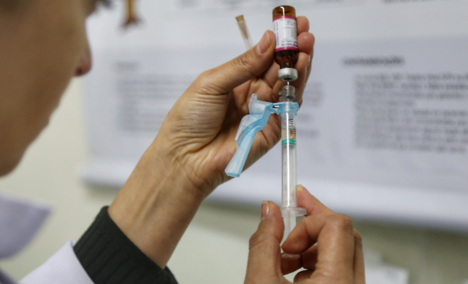 Municípios devem intensificar vacinação contra sarampo e poliomielite. Foto: José Fernando Ogura/AEN