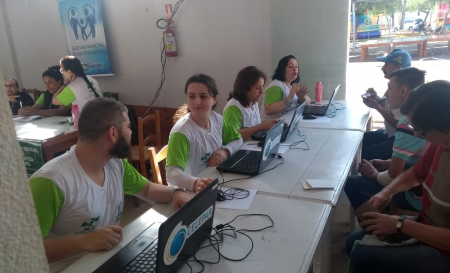 Paraná Cidadão atende 13 mil pessoas em Guaraniaçú. Foto: Divulgação/SEJUF