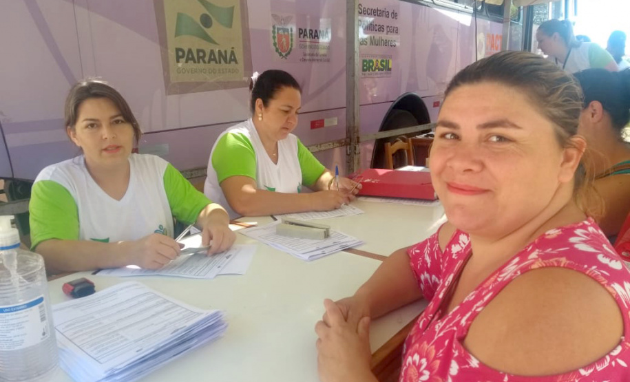 Paraná Cidadão atende 13 mil pessoas em Guaraniaçú. Foto: Divulgação/SEJUF