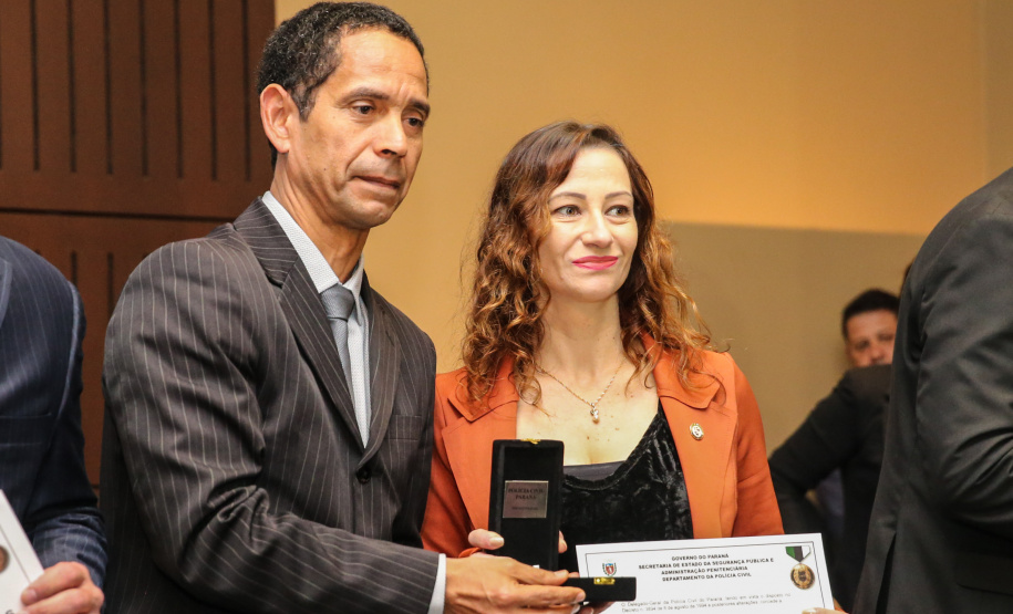 O governador Carlos Massa Ratinho Junior participa nesta segunda-feira (30), da comemoração do aniversário de 166 anos da Polícia Civil no Paraná na sede da OAB Paraná, em Curitiba .   30/09/2019 - Foto: Geraldo Bubniak/AEN