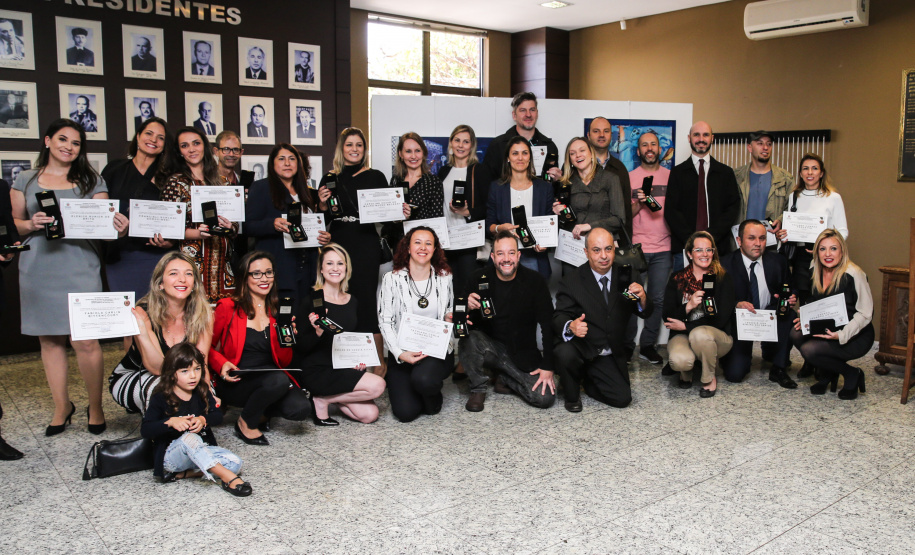 O governador Carlos Massa Ratinho Junior participa nesta segunda-feira (30), da comemoração do aniversário de 166 anos da Polícia Civil no Paraná na sede da OAB Paraná, em Curitiba .   30/09/2019 - Foto: Geraldo Bubniak/AEN