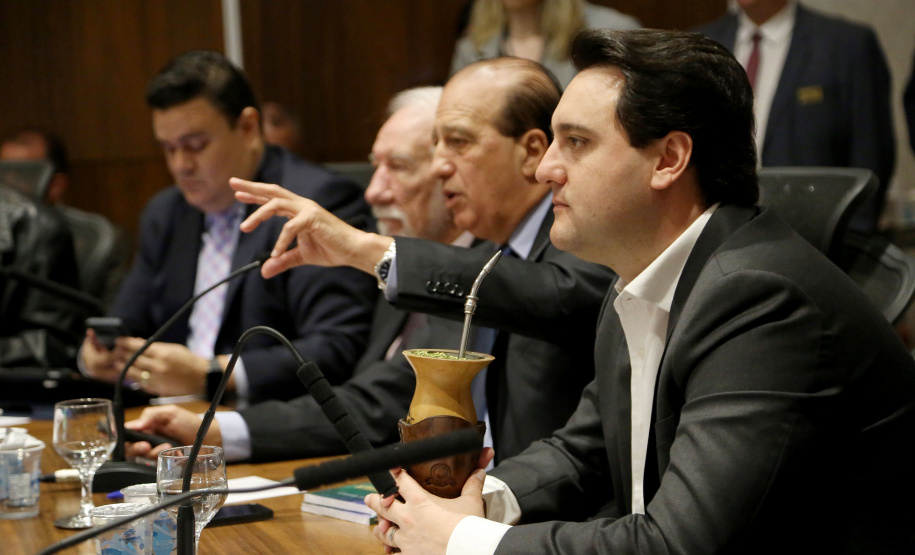 Governador Carlos Massa Ratinho Junior durante reunião com a equipe de governo. Curitiba,01/10/2019 - Foto: José Fernando Ogura/AEN