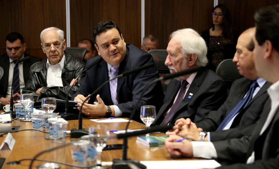 Governador Carlos Massa Ratinho Junior durante reunião com a equipe de governo. Curitiba,01/10/2019 - Foto: José Fernando Ogura/AEN