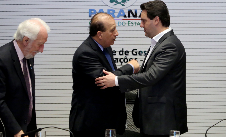 Governador Carlos Massa Ratinho Junior durante reunião com a equipe de governo. Curitiba,01/10/2019 - Foto: José Fernando Ogura/AEN