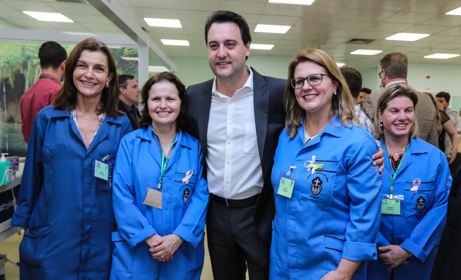 O governador Carlos Massa Ratinho Junior inaugura nesta terça-feira (01), novos leitos de UTI do Hospital de Reabilitação Ana Carolina Moura Xavier, de Curitiba. O espaço, que estava fechado há dez anos. 01/10/2019 - Foto: Geraldo Bubniak/AEN