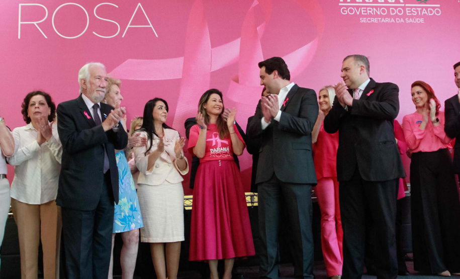 Lançamento Paraná Rosa.Foto: Valdelino Pontes