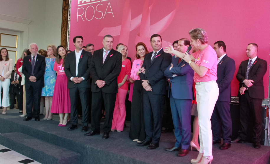 Lançamento Paraná Rosa.Foto: Valdelino Pontes