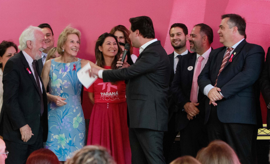 Lançamento Paraná Rosa.Foto: Valdelino Pontes