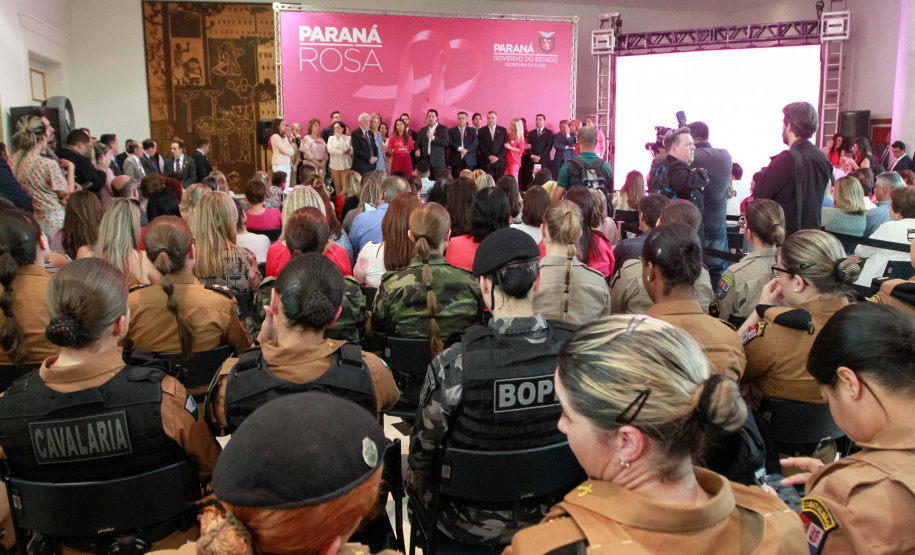 Lançamento Paraná Rosa.Foto: Valdelino Pontes