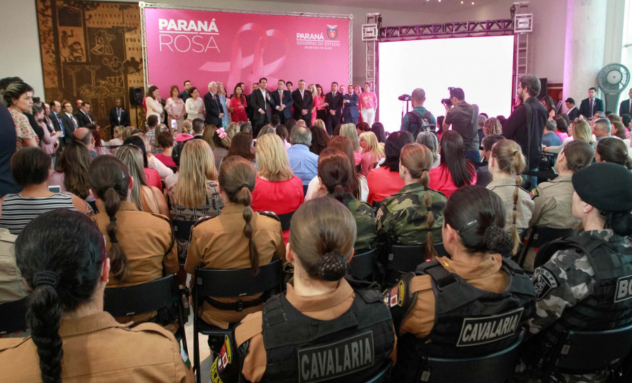 Lançamento Paraná Rosa.Foto: Valdelino Pontes