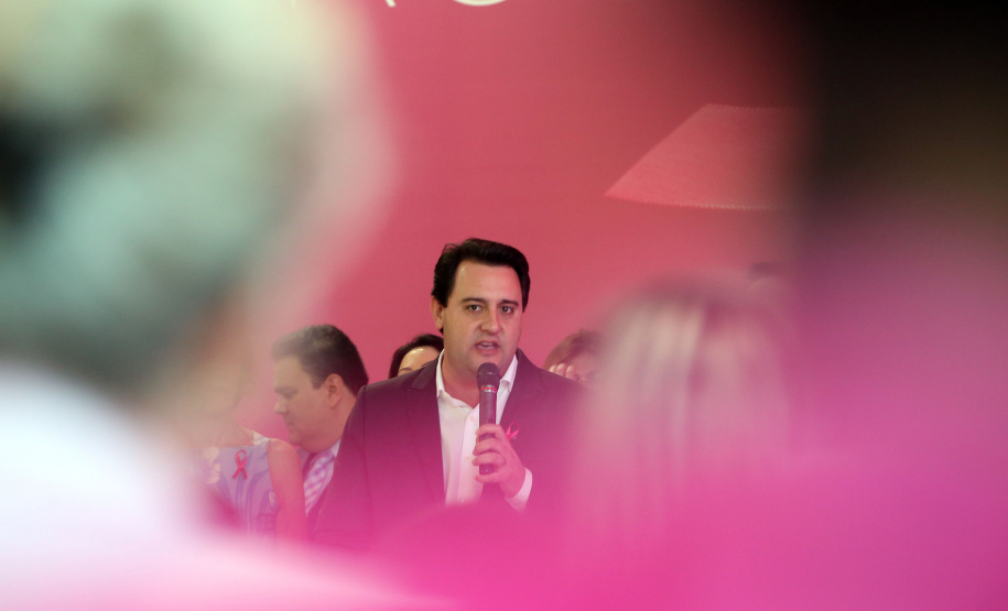 Governador Carlos Massa Ratinho Junior lança Projeto Parana Rosa.Foto Gilson Abreu/ANP