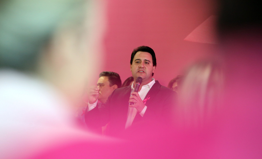 Governador Carlos Massa Ratinho Junior lança Projeto Parana Rosa.Foto Gilson Abreu/ANP