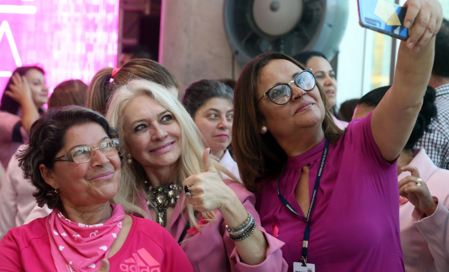 Governador Carlos Massa Ratinho Junior lança Projeto Parana Rosa.Foto Gilson Abreu/ANP